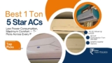 8 Best 1 Ton 5 Star ACs with Low Power Consumption for 2026